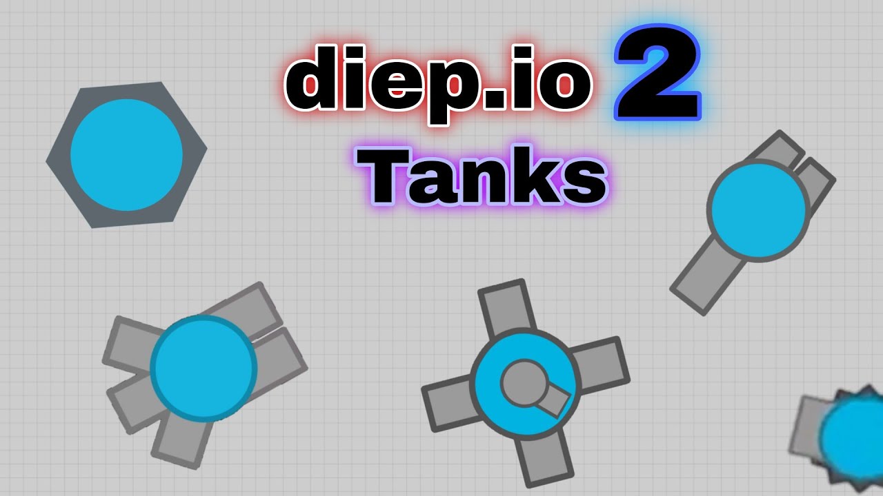 Diep.io2 showing all new tanks + dev tanks 