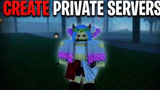 How To CREATE PRIVATE SERVERS in Project Slayers 2!