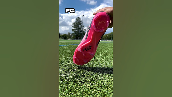 Pas de Mercurial FG sur un terrain synthétique ! 🙅🏽‍♂️
