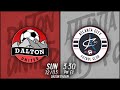 Dalton united v atlanta city fc  upsl georgia premier division playoffs  december 03 2023