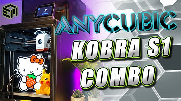 ANYCUBIC Kobra S1 Combo Setup Guide, Review, Print Examples and More!