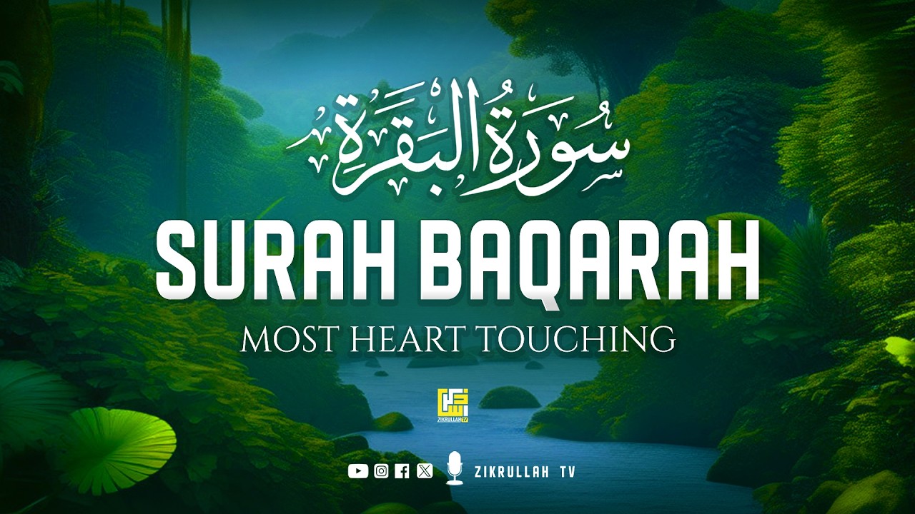 Surah Al-Baqarah (سورة البقرة) | Ultimate Relaxing Calm Quran for Deep Inner Peace #baqarah