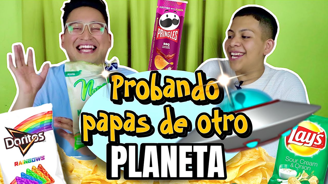 Probamos las papas más EXTRAÑAS del mundo😱🚨 - YouTube