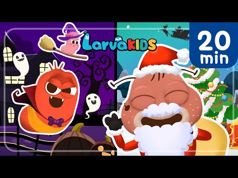 Special <strong>day</strong> with <strong>Larva</strong>🎈ㅣBirthday, Halloween, Christmas CollectionㅣTheme NurseryㅣLarvaKids Official
