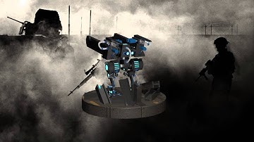 3D Modeling Assignment 2 - Future Robot Fighter 001