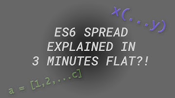 ES6 Spread Operator Explained in 3 Minutes Flat