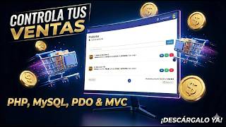 💸 SISTEMA de VENTAS en PHP y MySQL MVC PDO POO V1.8.1 (POS) + CODIGO FUENTE GRATIS
