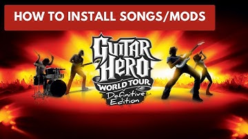 How to Install Mods/Add-ons in Guitar Hero World Tour Definitive Edition