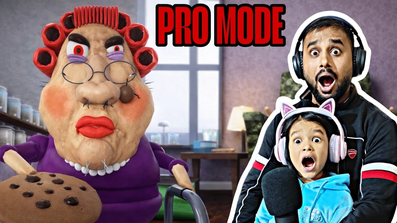 ESCAPE EVIL GRANDMA! (FIRST PERSON OBBY) Papa Beti gaming 
