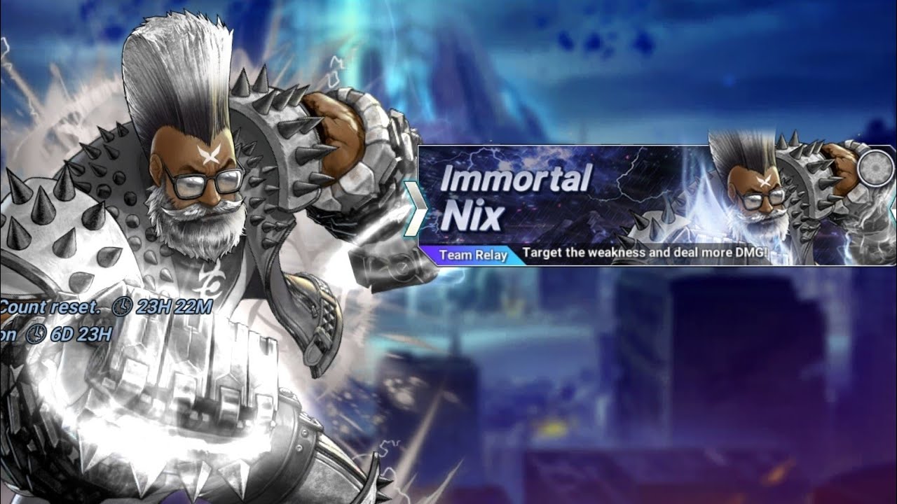 The King of Fighters All Stars - Immortal Nix (Hands Free) 1 Team Full Auto Clear 