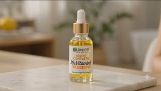 Garnier Vitamin C  night Serum |  #skincare #diybeautyhacks #makeup #garnier #foryou #viralvideo 