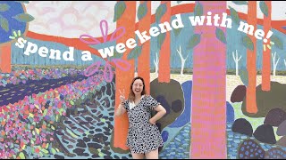 spend a fun weekend with me ☕️📚 (brunch, books, and buc-ees)