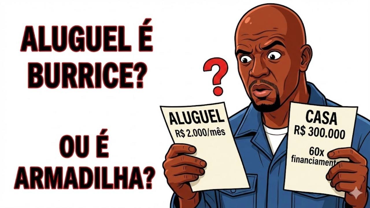 Pagar Aluguel é Burrice? O Que Acontece Quando Você Compra uma Casa de R$ 300 Mil (Eu Fiz as Contas)
