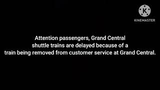 MTA: shuttle train removed from service station announcement