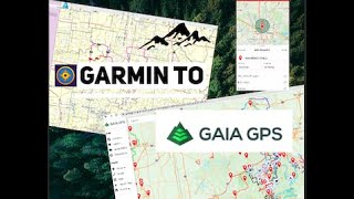 Garmin Basecamp GPX to GaiaGPS TUTORIAL