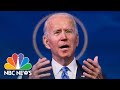 Biden announces 19 trillion relief package with new round of stimulus checks  nbc news now
