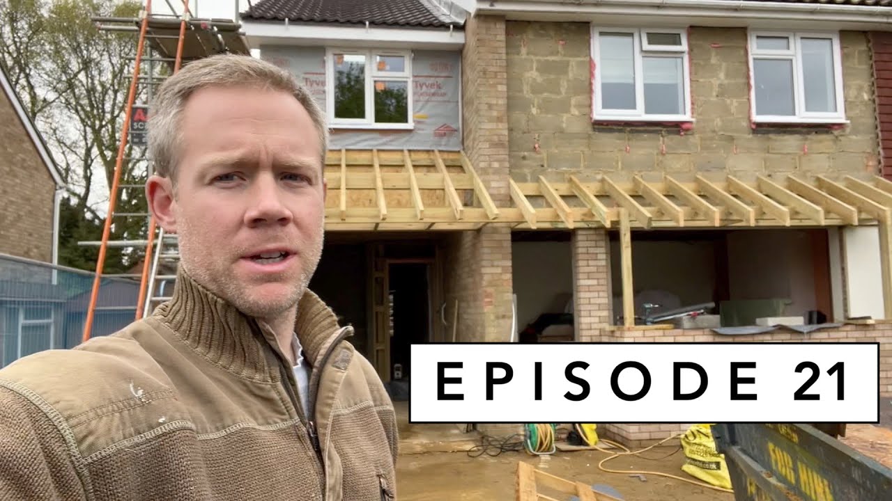 Bay Window Roof Build The Home Extension Episode 21 YouTube
