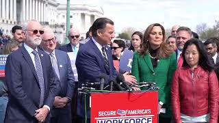 Rep. Suozzi, American Business Immigration Coalition press conference, 3/25/25