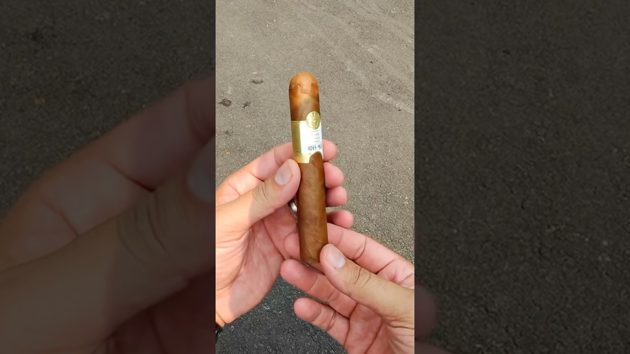 Cigar Break with a stick from The Tobacconist of Greenwich 