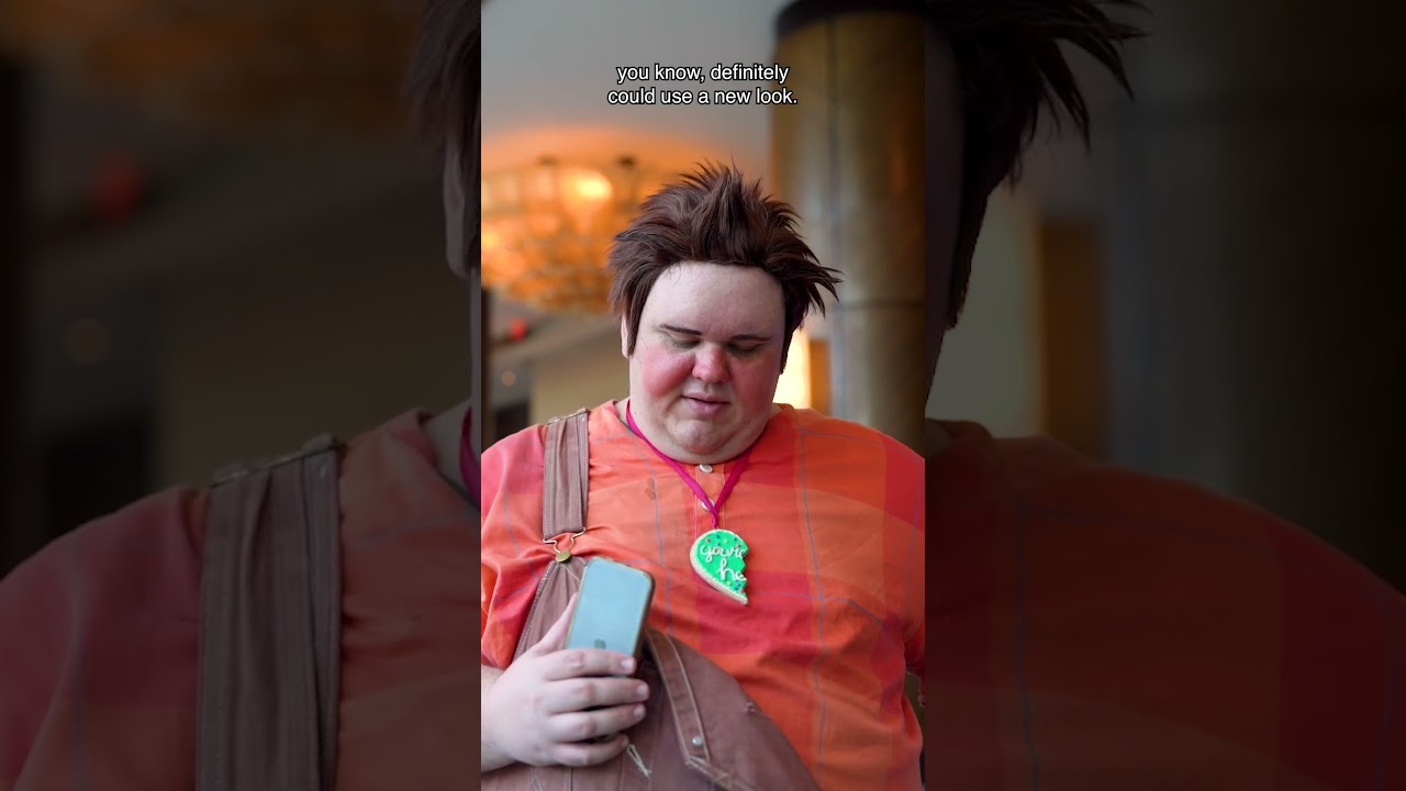 Wreck It Ralph trades me his fit 🤝 