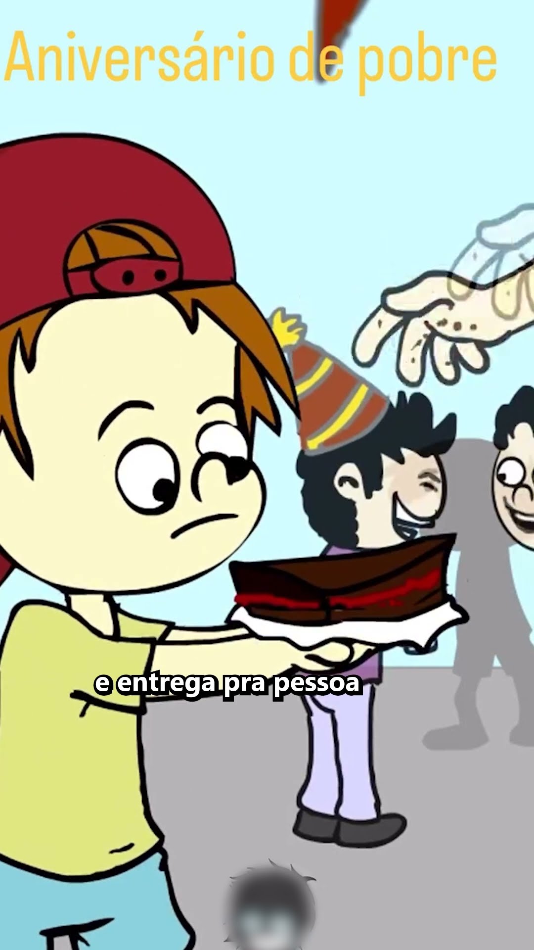 Aniversário de pobre #whinderssonnunes #humor #comedia #animação #braziliancomedian