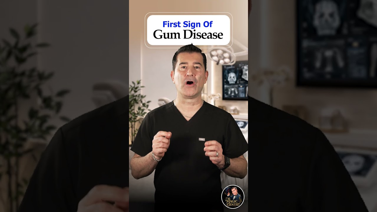 Bleeding gums are common, but they’re not normal.  #dentalhealth #dentist