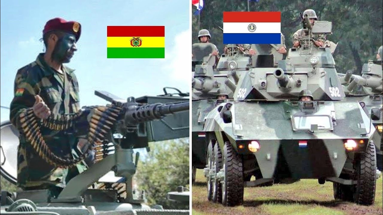 Bolivia vs Paraguay en Armamento Militar.