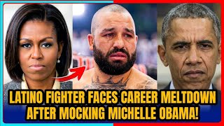 Latino UFC Fighter Mocked Michelle Obama... Now Companies REFUSE to Sponsor Him! 😭