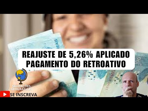 REAJUSTE NA CONTA