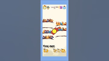 BIRD SHOT COLOUR PUZZLE 🐦level 351-355#birdsortcolorpuzzle#birdpuzzle#shortshorts#shortvideo