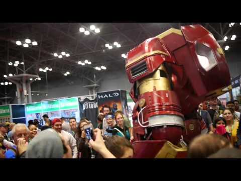 See Amazing Iron Man HulkBuster Cosplay at NYCC 2015! See Amazing Iron Man HulkBuster Cosplay at NYCC 2015!