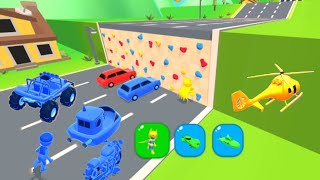 Shape-Shifting 🚲🚁🛶🚗 Game | Level - 329 | Gameplay Walk-through #gaming #shapeshifting #shorts #games
