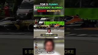 TOP 5 FERNANDO ALONSO RADIO MOMENTS😭
