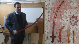 Making Wooden Shamshir, Khanjar, Kard, Qaddare And Gorz
