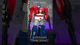 Powermaster Optimus Prime/ Super Ginrai | DX9 Mini Superman Unboxing! #transformers #shorts