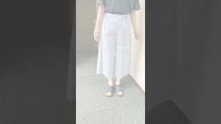 2026春夏】【ポートランド】ガウチョパンツ【PL096404】【S12】