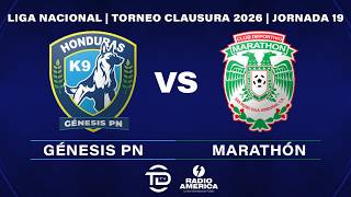 EN VIVO | GÉNESIS VS MARATHÓN  | JORNADA 19 Marathon Vs Genesis Hoy
