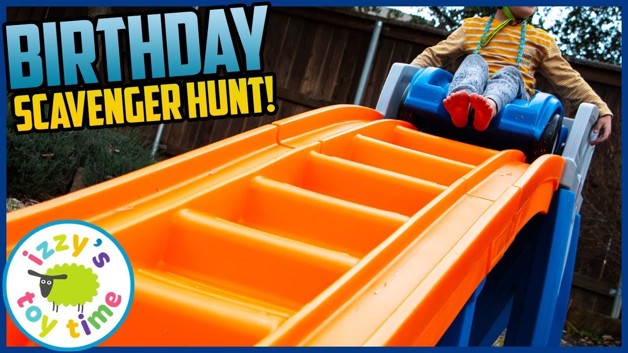 BIRTHDAY SCAVENGER HUNT! Happy 5th 