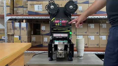 Máy dập cốc tự động Fest RC 995 - dùng dập nắp ly giấy