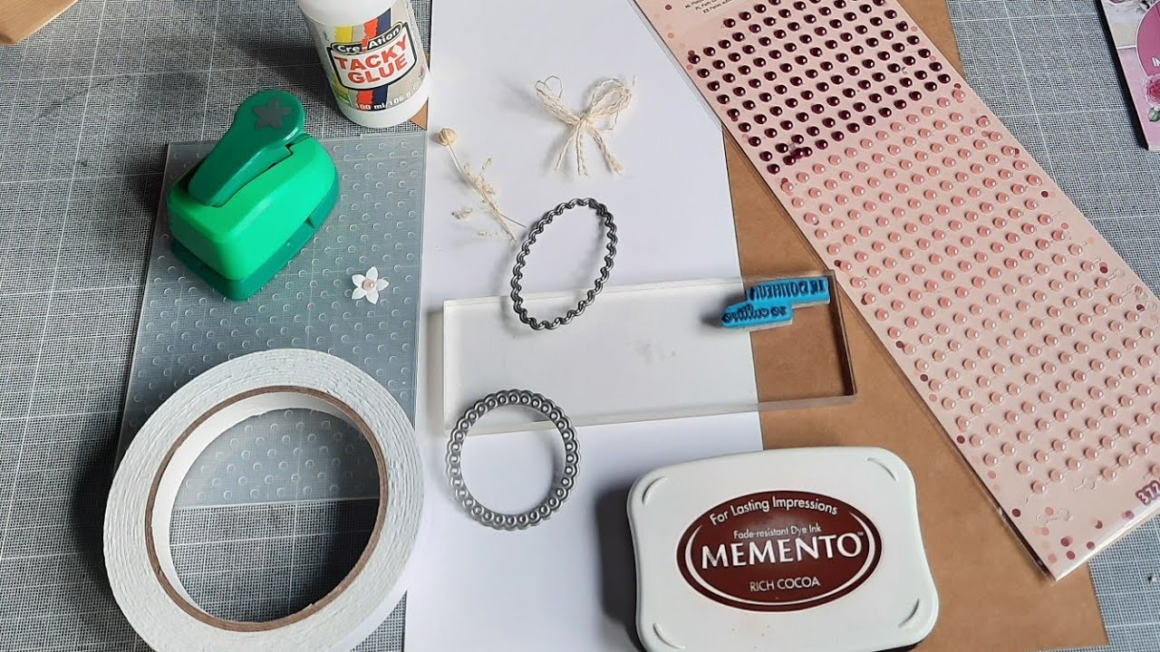 Tuto Carte Champêtre facile 100% Action