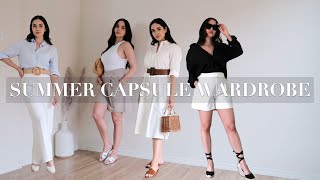 SUMMER CAPSULE WARDROBE 2022 || Mariana Pineda