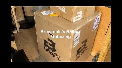 Unboxing Brewtools B80pro and initial thoughts!