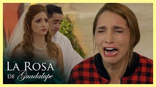 Rosalía enloquece porque la plantaron en el altar | La rosa de Guadalupe 1/4 | Una falsa princesa