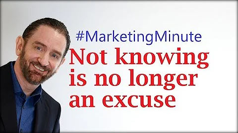 Marketing Minute 054: You Need to Learn to Succeed...