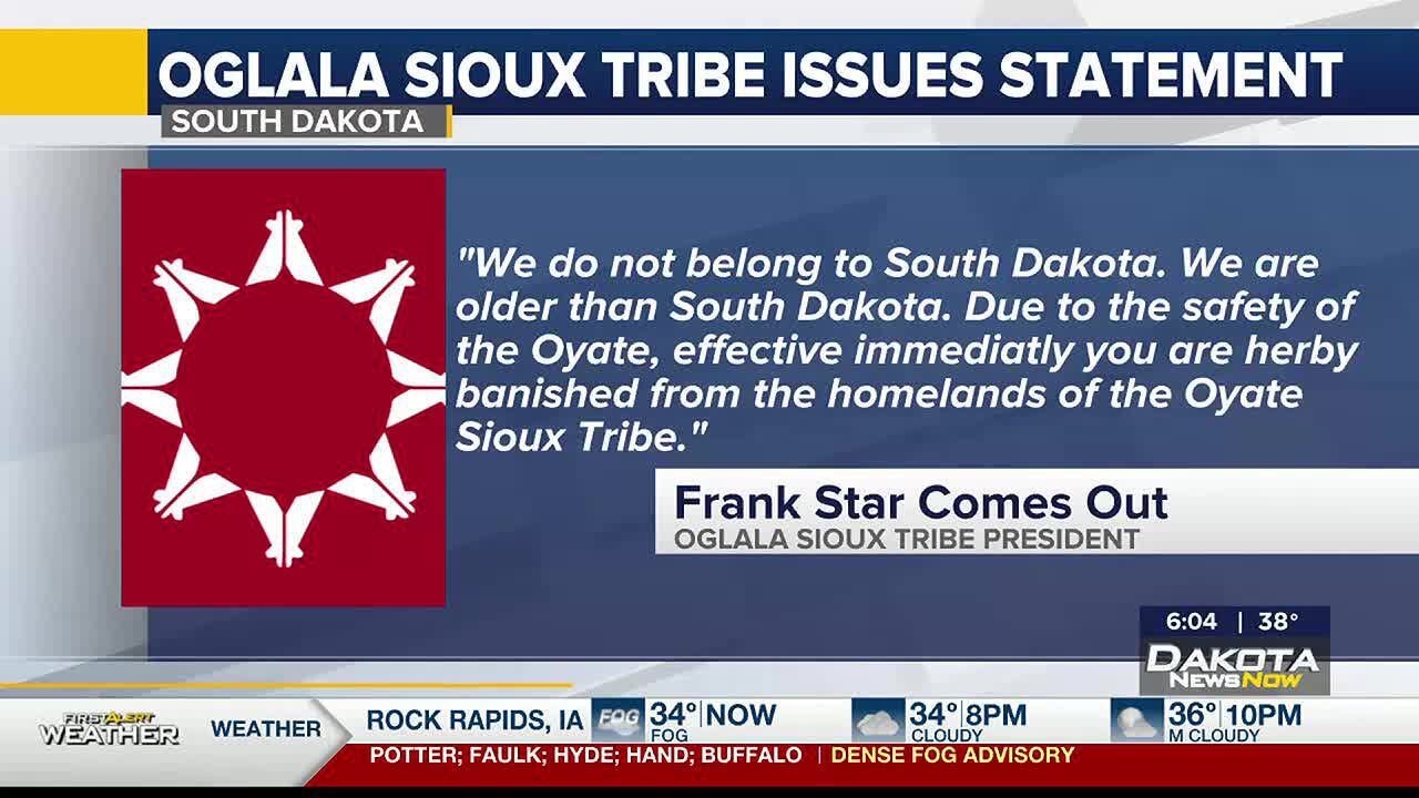 ‘You are hereby Banished,’ Oglala Sioux Tribe President responds to Gov