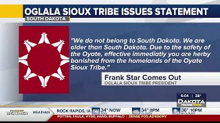 ‘You are hereby Banished,’ Oglala Sioux Tribe President responds to Gov. Noem’s border address