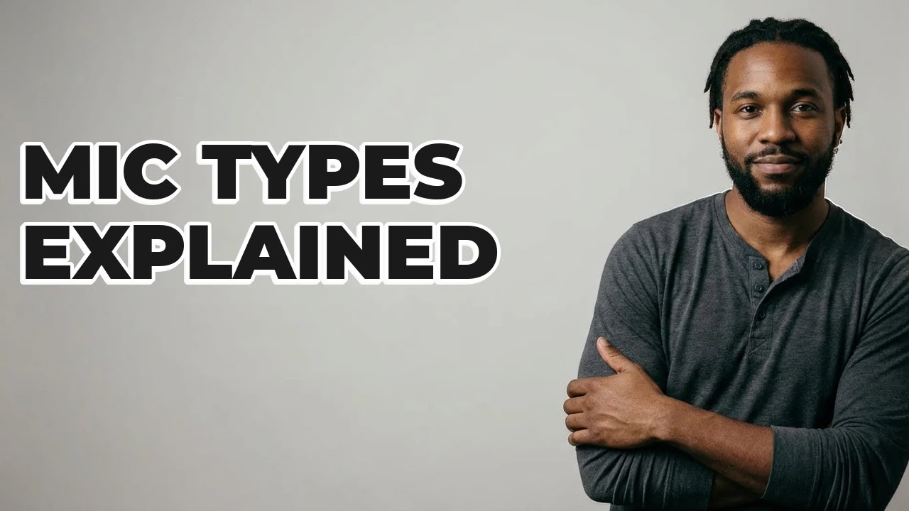 What Are The Main Microphone Types For Home Recording?