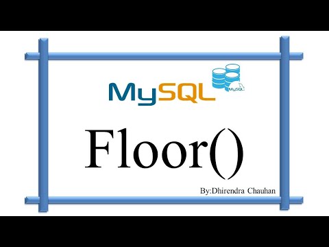 MySQL FLOOR() Function