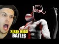 SIREN HEAD vs Head Light! Most EPIC Battles (Reaction)