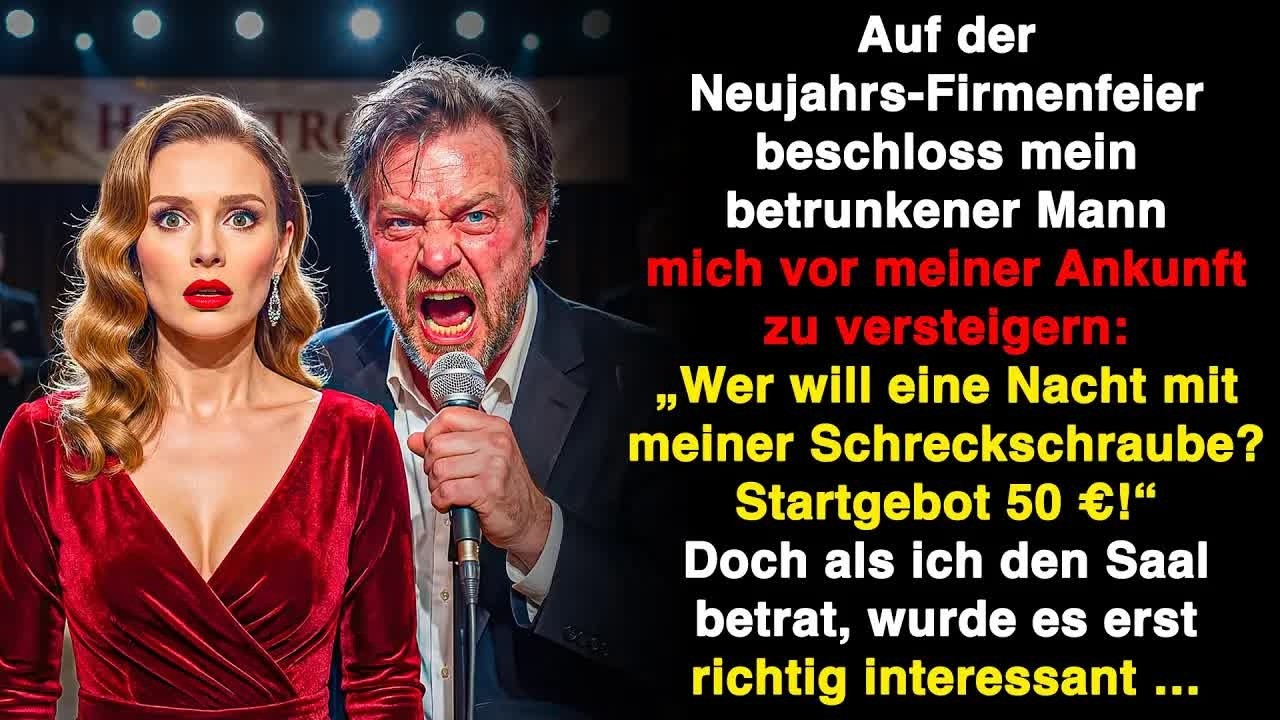 Mein betrunkener Mann drehte durch und bot mich auf der Party für 50 € an! Aber …